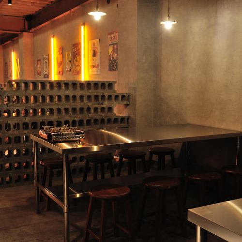 最大8名様までまとまって座れる本場韓国のようなお席もございます!