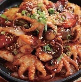 Stir-fried chukmi offal