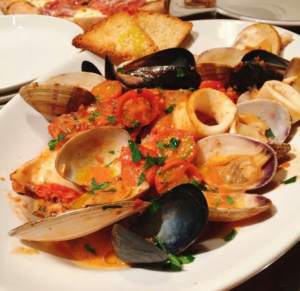 ”南イタリアといえば魚介料理！”