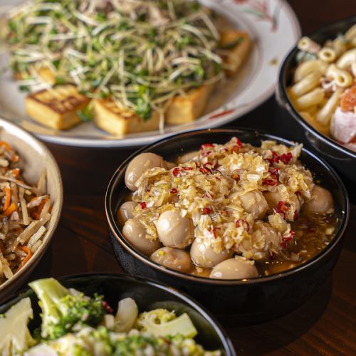種類豊富なお料理をご用意