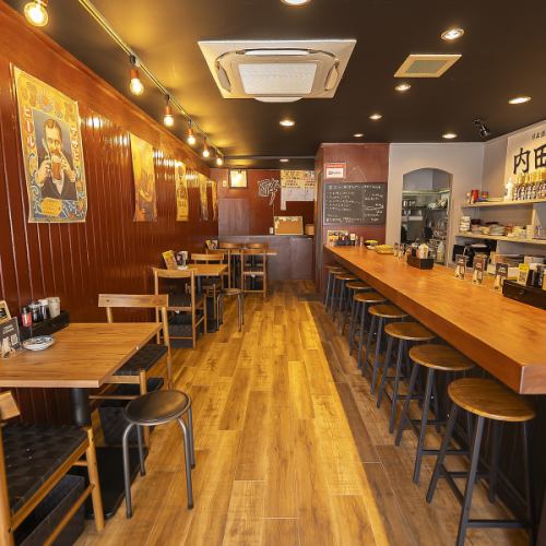 アットホームな店内