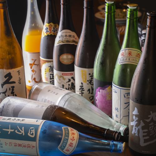 季節に合った美味しい日本酒あります♪