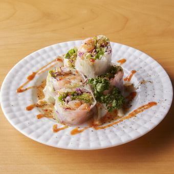 生春巻き「サーモン」