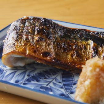 とろ鯖炭焼き