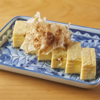 鰹出汁だし巻き卵