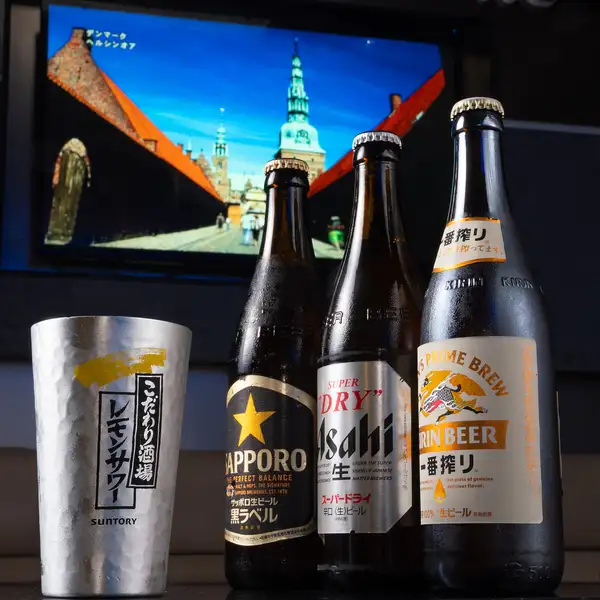【手ぶらでも安心！】充実のドリンク販売◆瓶ビールや各種お酒もご用意