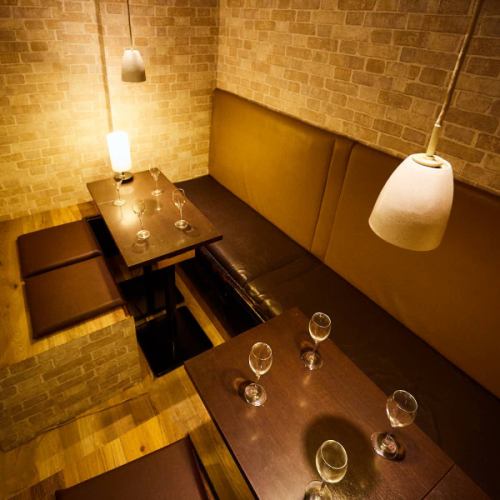 The stylish interior makes it a great place for a date or anniversary.