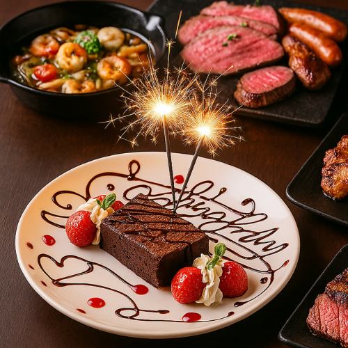 誕生日&記念日もお任せ♪