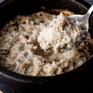 Devil's Stone-Grilled Cheese Risotto