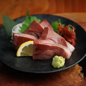 Yellowtail sashimi