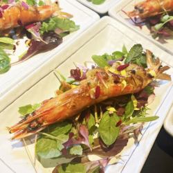 車海老の塩焼き( 三尾 )