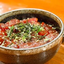 金枪鱼酸菜盖饭