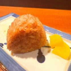 烤的饭团