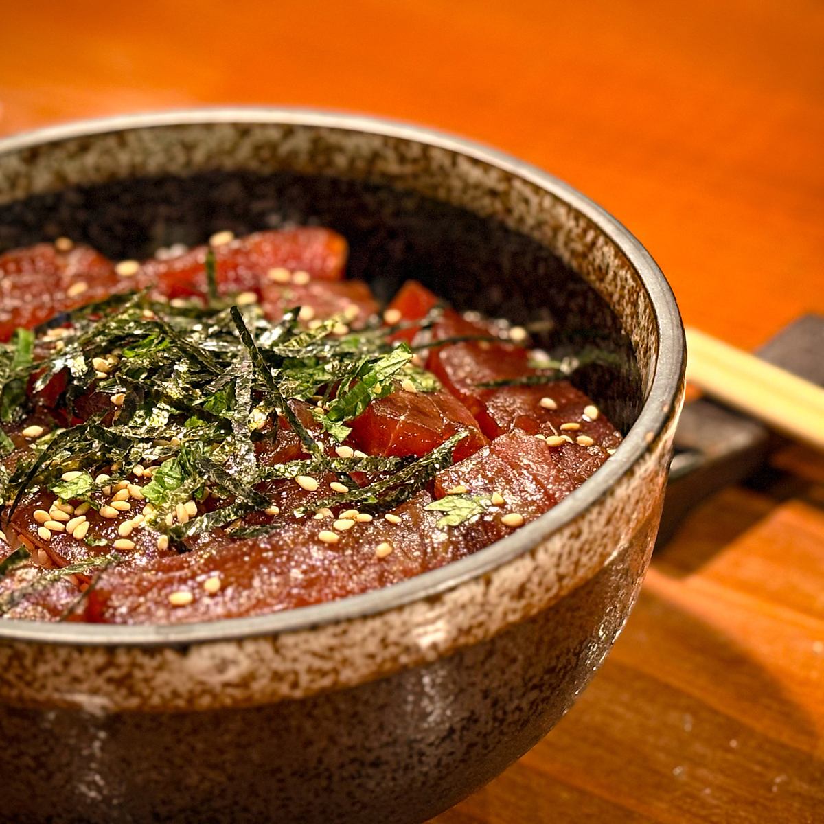 【美味しいマグロ漬け丼もご用意！】