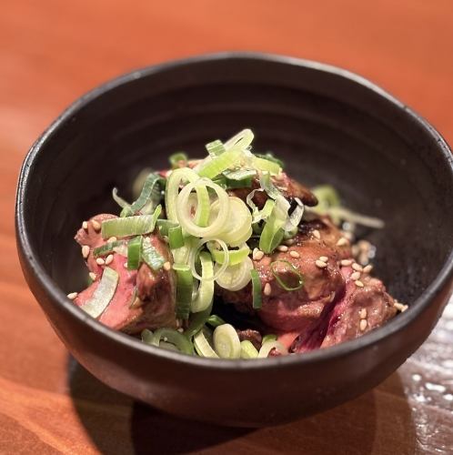 白肝「鶏レバー」　塩ゴマ油orタレ