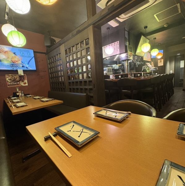 18名様~OK!少人数のお店貸切も可能です!周りを気にせず、ゆったりとお寛ぎいただけるお席をご用意しております。会社宴会・打ち上げなどの各種ご利用も大歓迎!ご希望のお問い合わせはお気軽に♪お電話でのご予約をおススメします。