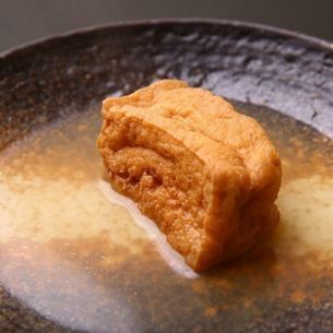 Deep-fried tofu [Kawahara silken tofu]