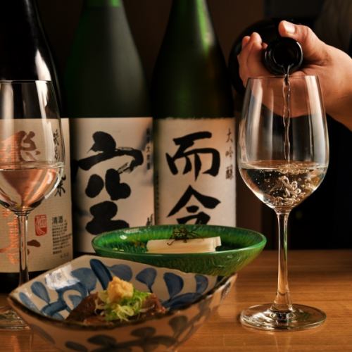 Sake selected by sake masters