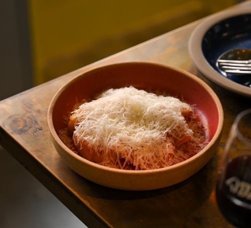 Kita Akari potato fries and Pecorino cheese