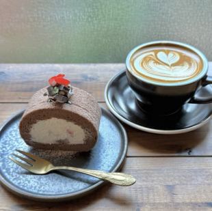 本日のロールケーキ