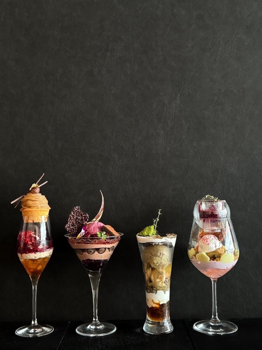 [3 minutes walk from Kuramae Station] A luxurious parfait for adults that can be enjoyed from day to night / Perfect for a cafe, after-party, or closing party