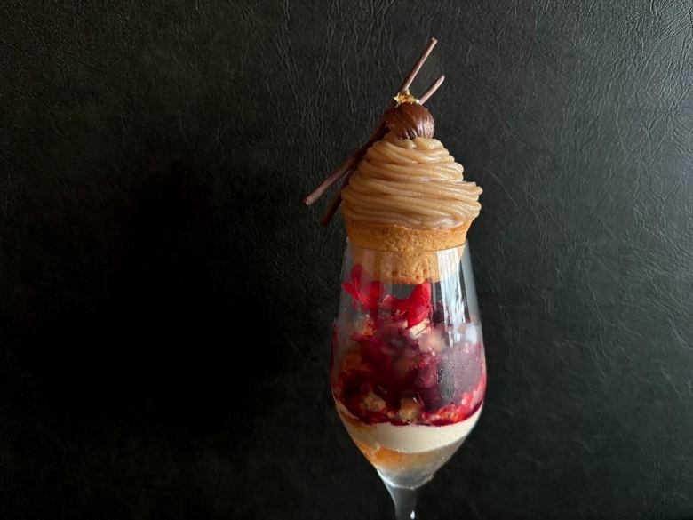 [Limited Time Offer] -Elegance- Japanese Chestnut and Apple Parfait