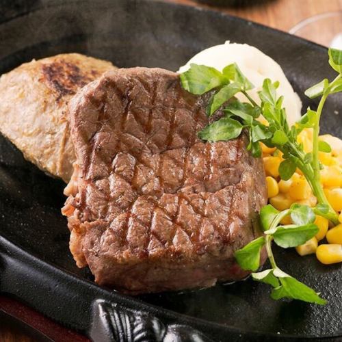 Fillet Steak <150g> & Hamburg Steak <150g>