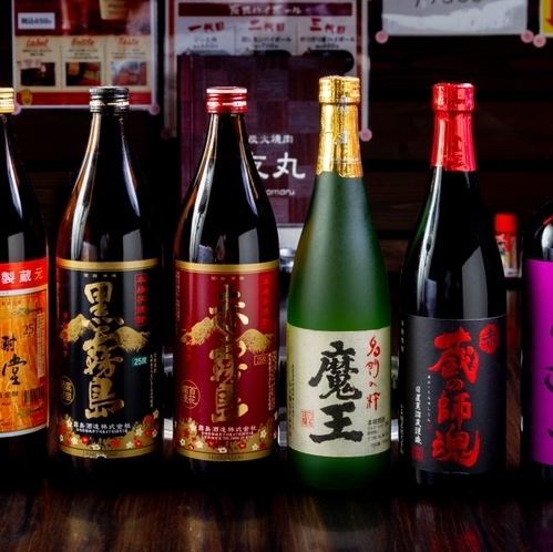 松阪牛の焼肉合うハイクオリティな焼酎をご用意