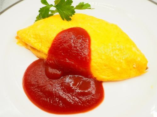 こだわり卵のオムライス