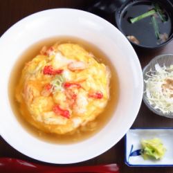 Crab ball (Hanasaki crab from Nemuro in white soup stock)