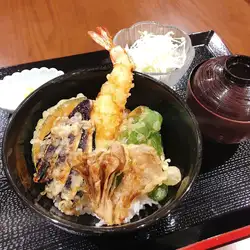 天丼(海老一本+野菜等)