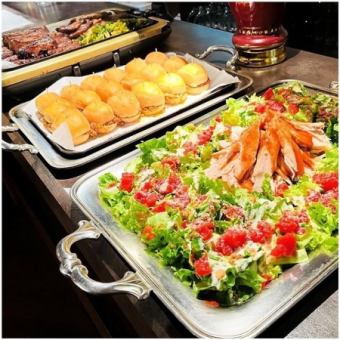 [2 hours all-you-can-drink included★] Standard buffet course 4,400 yen <Private course>