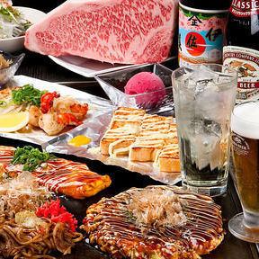 【牛排&高級海鮮！！】共11道菜◆「廚師發辦鬆套餐」4,000日圓*附無限暢飲5,800日元