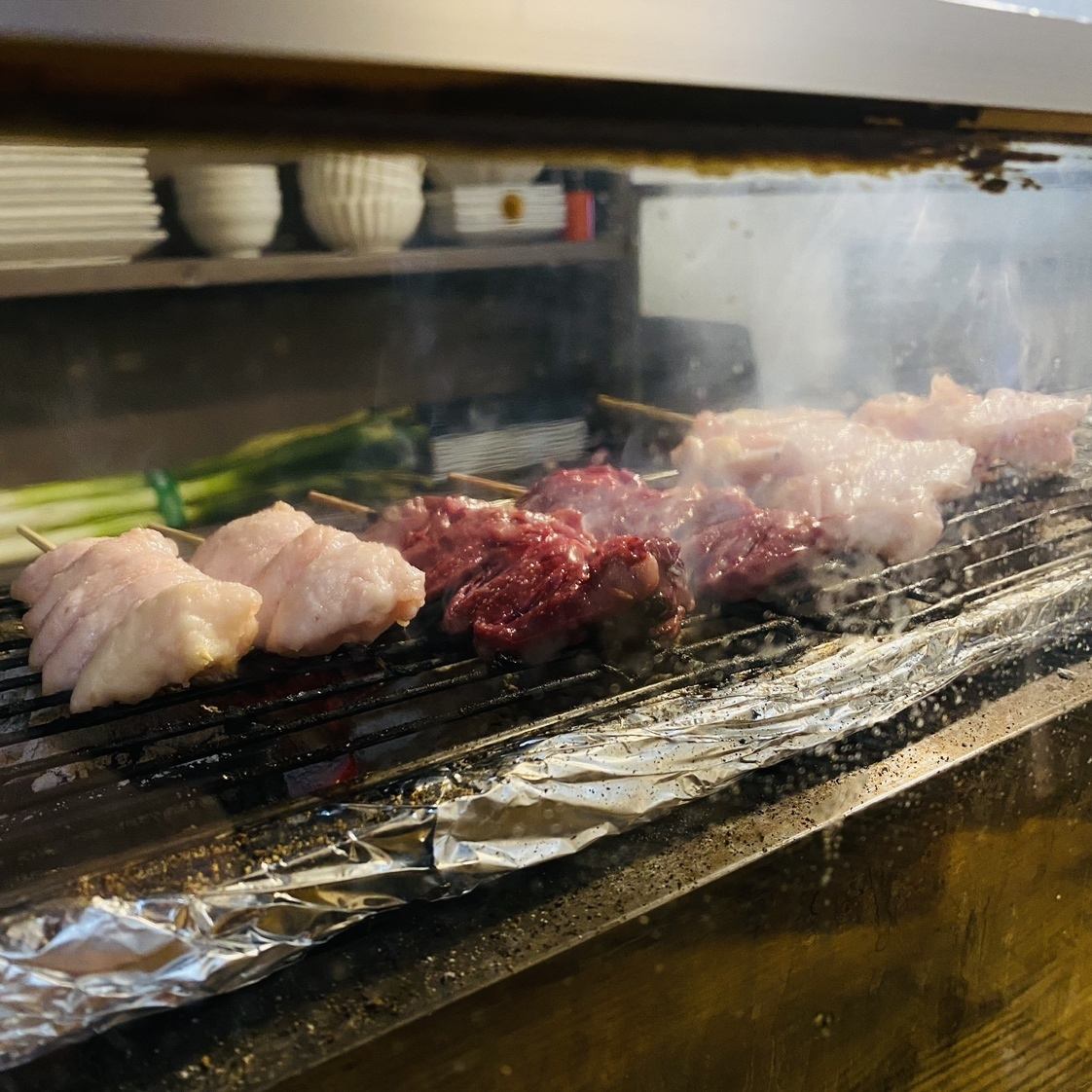 후지에서 키워진 「홍후지닭」을 카메이도에서 맛볼 수 있다!!