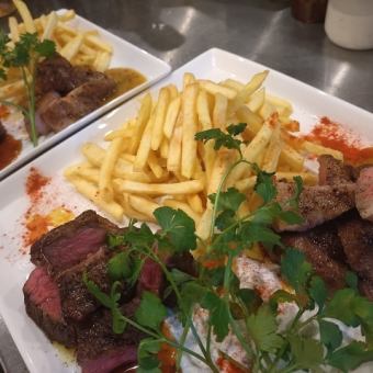 ≪Angus beef and Spanish chestnut pork steak frites are delicious ★ Standard plan≫ \5,000 (tax included)