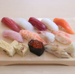 葵（あおい）：鮨 11貫+お椀