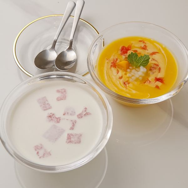 【火鍋の後は甘いスイーツで締めくくり！】香港スイーツ660円(税込)～