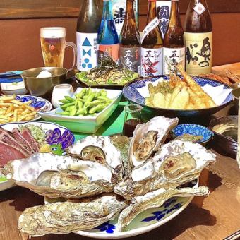 ピース大満足宴会に福島の地酒も飲み放題に入ったDXコース！