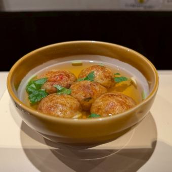 だし汁スープたこやき