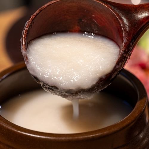 Frozen makgeolli!