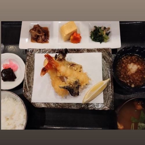 天ぷら定食