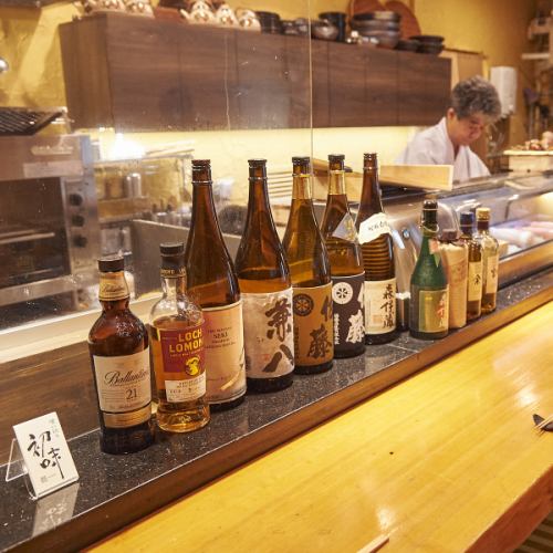 料理に合わせた豊富なお酒