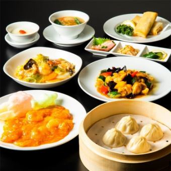 [Acourse 90 minutes all-you-can-drink included] Our recommended "Standard Satisfying Course" with 8 kinds of Taiwanese dishes for 4,500 yen!