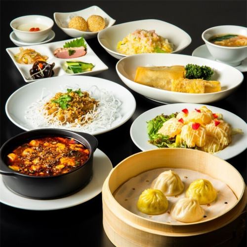 A "full course with a rich variety" with 10 types of highly satisfying Taiwanese dishes