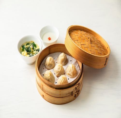 [Weekday only] Plain Xiaolongbao 6-piece lunch set