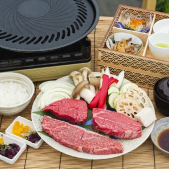 納涼床限定　焼肉 琴滝