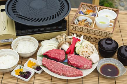 納涼床限定 焼肉 琴滝