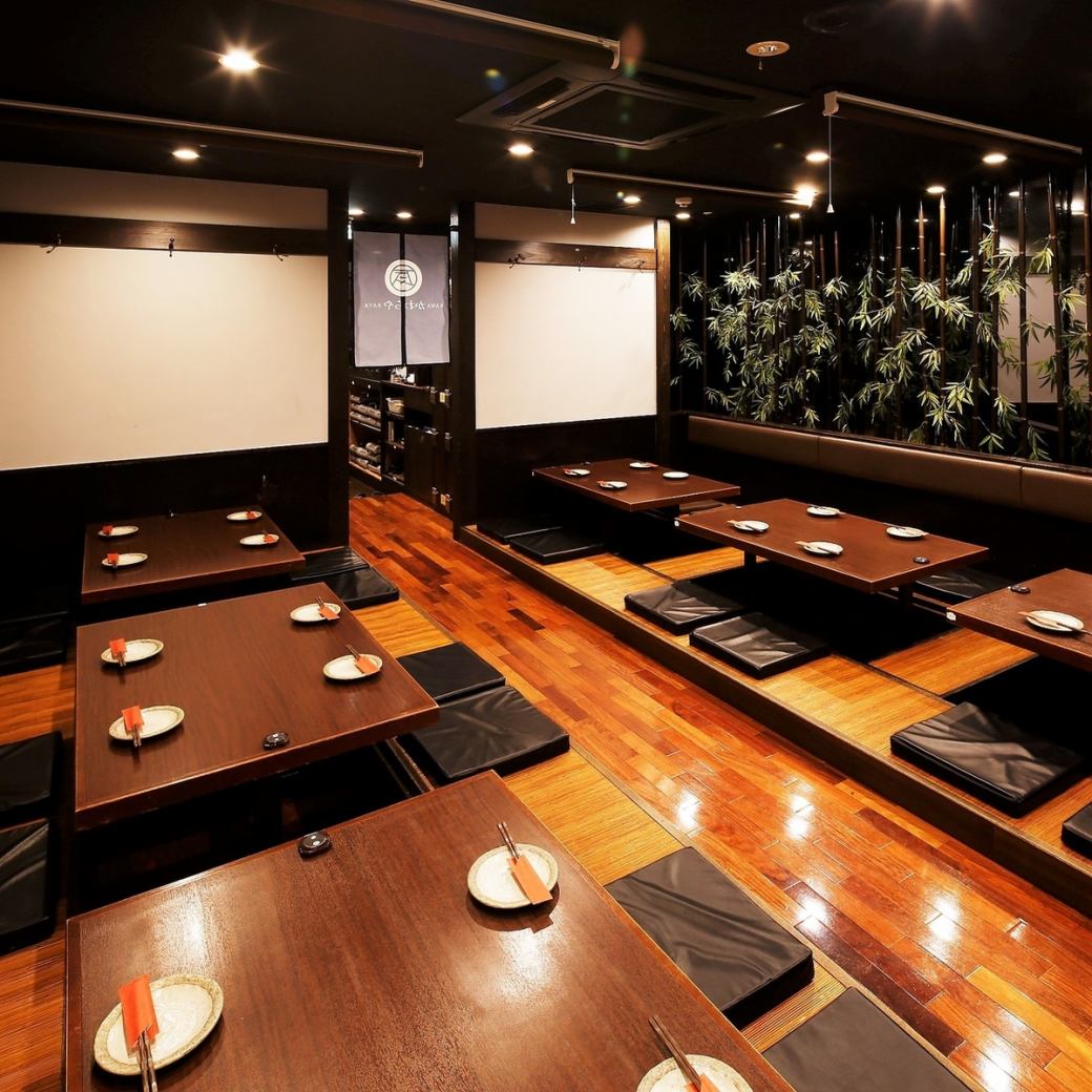 2 minutes from Shinbashi Station ★ All seats in private rooms ⇒ OK for more than 100 people ◎ Courses with all-you-can-drink starting from 3,500 yen