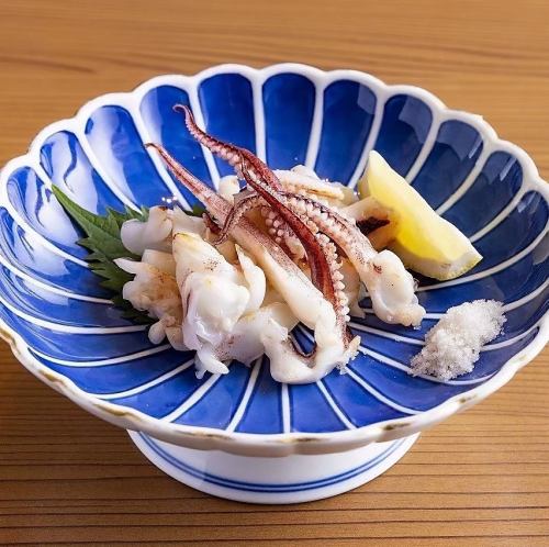 イカの塩焼き