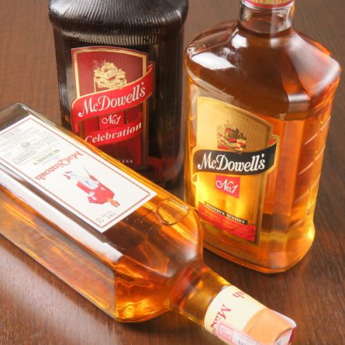 ウィスキー・ラムは全12種◎